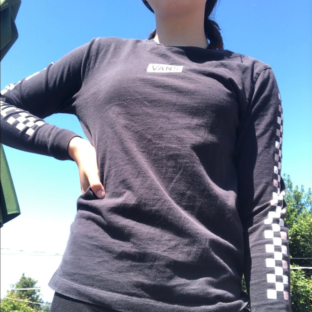 Black Vans long sleeve!